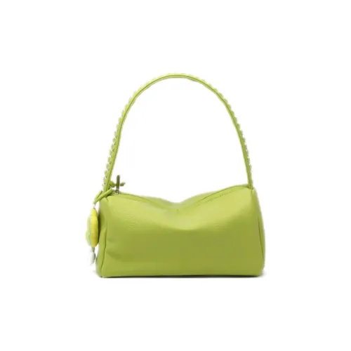 Carksky ПУ (полиуретан) Сумка через плечо Стандартная Женская Черный Экрю Розовый Лаймово-желтый