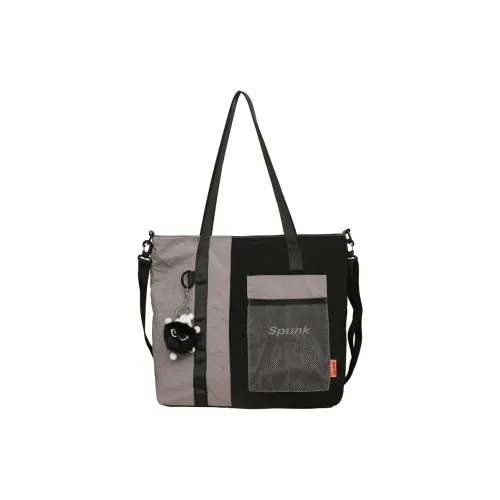 OUZIHUANG Нейлоновая сумка через плечо унисекс черная серо-хаки