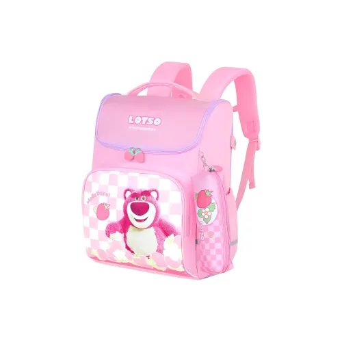 Disney Полиэстер Студенческая Сумка Стандартная Детская Розовая