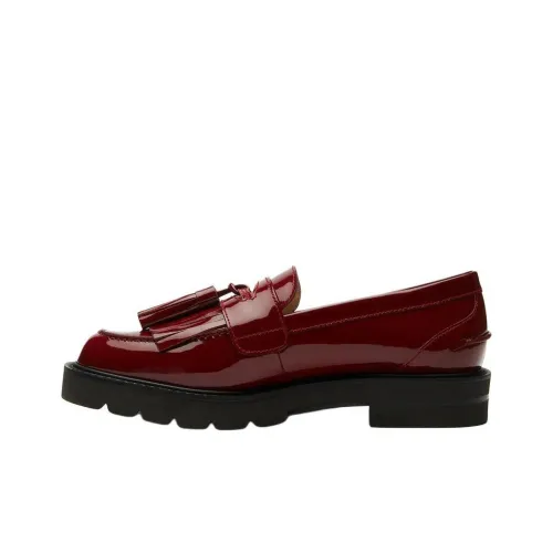 Stuart Weitzman Лоферы Бургундский Женские