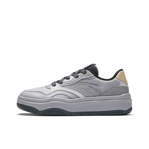 ANTA Street Play Series Slip-resistant Abrasion-resistant Low-top Скейтборд Кроссовки Женские Серые