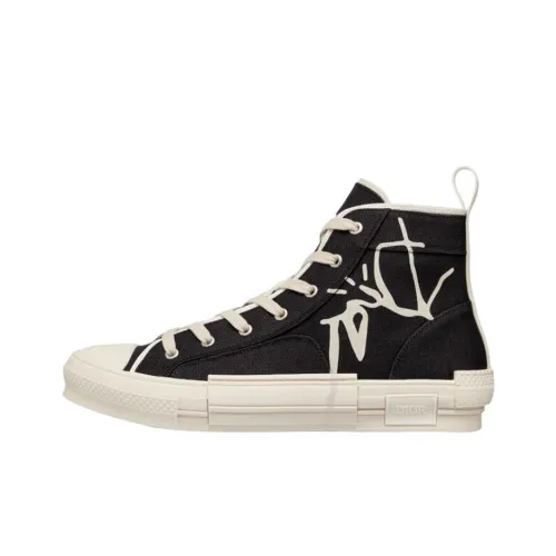 DIOR B23 Canvas Shoes High Top Мужские