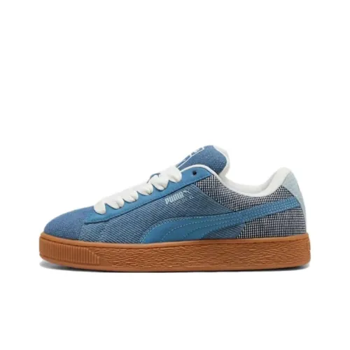 PUMA Suede XL Low Топ Скейтборд Кроссовки Унисекс Синий