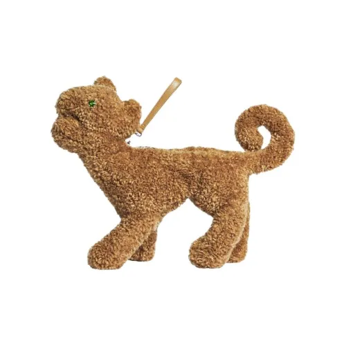 SIMONE ROCHA Полиэстер Клатч Женский Коричневый