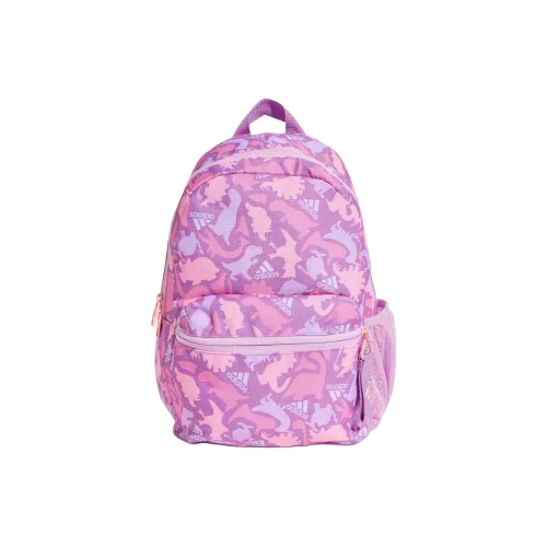 Adidas Polyester Backpack Standard Unisex Light Purple