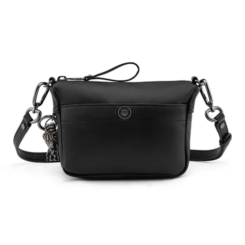 Kipling Сумка через плечо из искусственной кожи стандартная женская черная