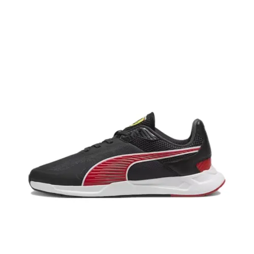 PUMA Scuderia Ferrari Low Топ Повседневная обувь Унисекс Черный Красный