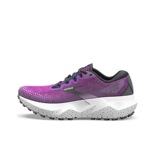 Brooks Caldera 6 Slip-Resistant Abrasion-Resistant Breathable Low-Top Running Shoes Women's Purple Брэдс Caldera 6 Противоскользящие Устойчивые к износу Дышащие Низкие Кроссовки для Бега Женские Фиолетовые