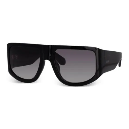 Linda Farrow Ацетилцеллюлоза Нерегулярная форма Солнцезащитные очки Женские Черный