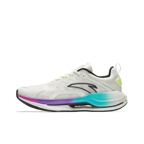 ANTA Running Collection Беговые кроссовки Низкий Топ Айвори Белый/Черный Мужской