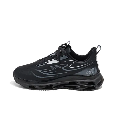 Фэйюэ Беговые кроссовки Low Top Черные Мужские