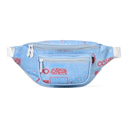 8atheist Полиэстер Одно плечо Сумка через плечо Слинг-сумка Сумка на пояс Стандартная Унисекс Синий