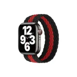 Вертикальные полосы - Черный с Красным