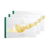 Золотистая нить, сливовый цвет, носовые полоски, 30 штук