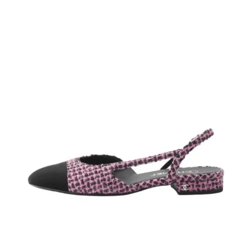 CHANEL Женские повседневные туфли, фиолетовые, женские