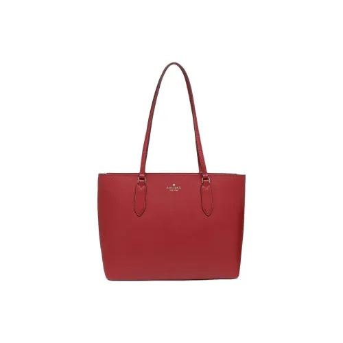 Kate Spade Кожа Тоут Сумка Сумка для покупок Сумка Сумка через плечо Женская Красная