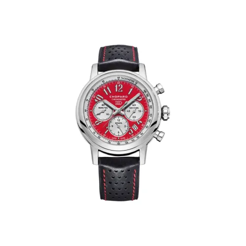 CHOPARD Автоматический Механический Часы Мужские из Коллекции MILLE MIGLIA, 42 мм, Красный