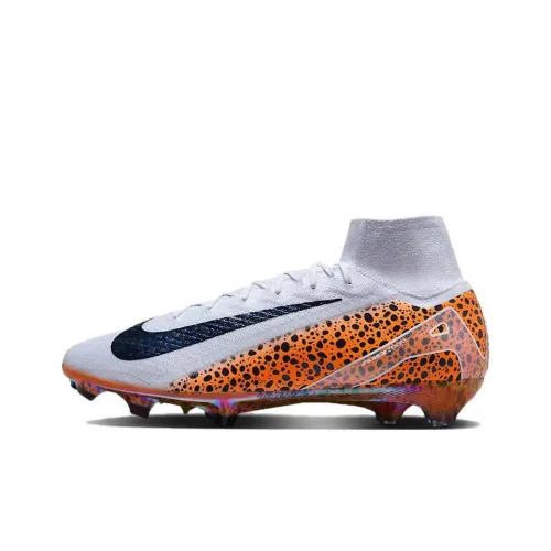 Nike Mercurial Superfly 10 Футбольные бутсы Мужские Белый Черный Оранжевый