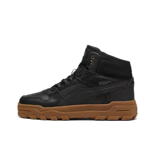 PUMA REBOUND High Top Повседневная обувь Унисекс Черный