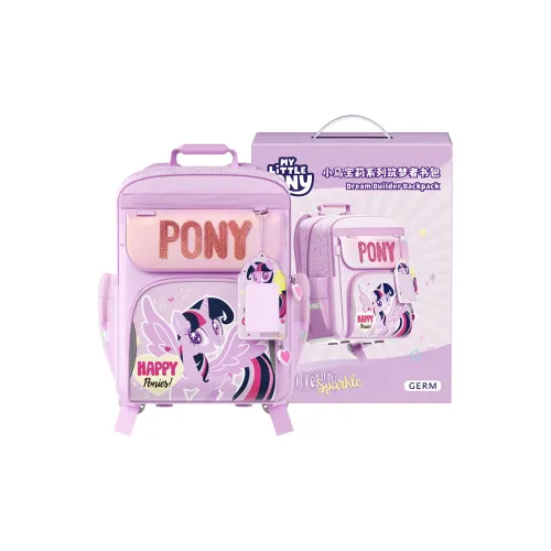 Germ My Little Pony Collaboration Polyester Elementary School Students' Backpack Regular Children's Purple