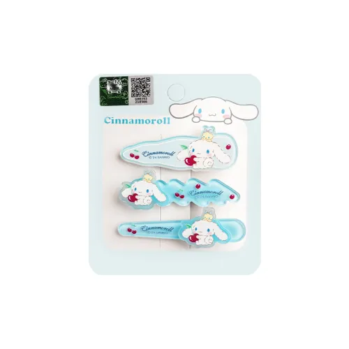 Hello Kitty Sanrio Series Акриловые Заколки для волос Женские Cinnamoroll Puchiko My Melody Kuromi