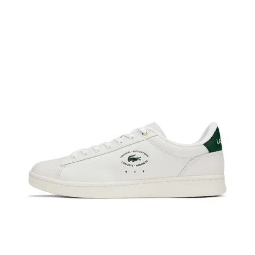 LACOSTE Collaboration Slip-Resistant Low Top Скейтборд Кроссовки Мужские Экрю