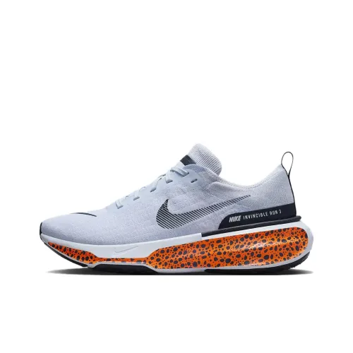 Nike Invincible 3 Low Топ Беговые кроссовки Мужские Светло-синие