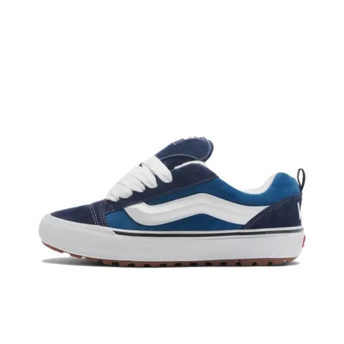 Vans Knu Skool Скейтборд Кроссовки Низкие Синие Белые Унисекс