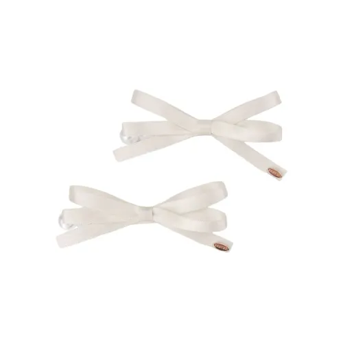 BABYBEI Боковая заколка для челки Элегантность Сладкий стиль Черный Бежевый Бант Аксессуары для волос Женские