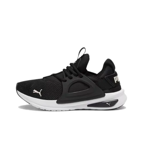 PUMA Softride Enzo Evo Slip-Resistant Abrasion-Resistant Low-Top Беговые кроссовки Женские Черные