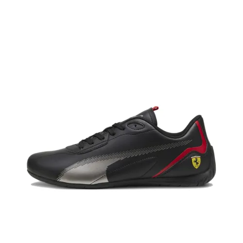 PUMA Scuderia Ferrari Low Топ Повседневная обувь Мужская Черная