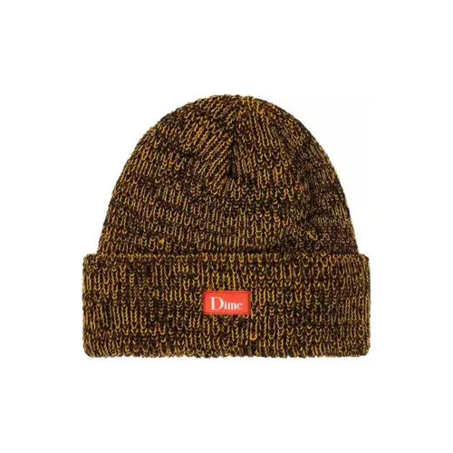 Dime MTL Акриловые Шапки-бини Унисекс Желтые