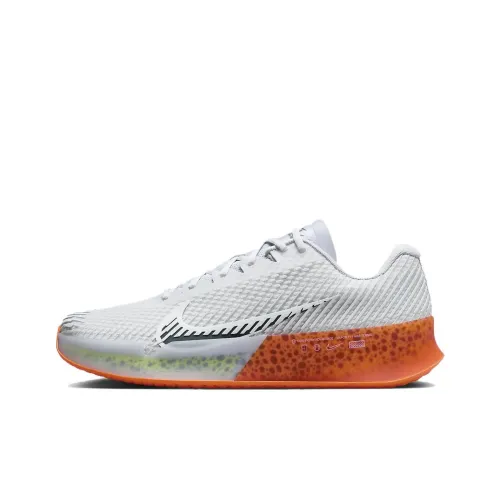 Nike Air Zoom Vapor 11 Low Топ Кроссовки для тенниса Унисекс Белый Черный