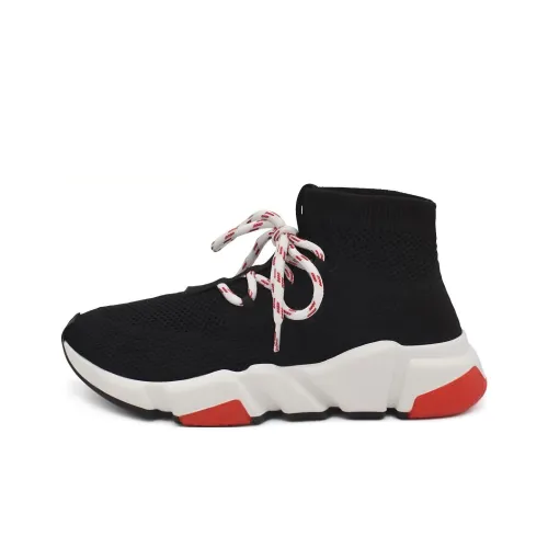 Balenciaga Speed 2,0 High Топ Спортивная Повседневная Обувь Женская Черная