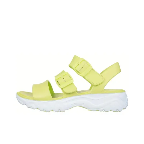 Skechers D'LITES 2,0 Пляжные сандалии Женские Лимон