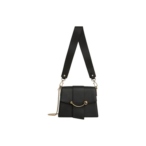 Strathberry Smooth Calfskin Сумка через плечо Женская Черная