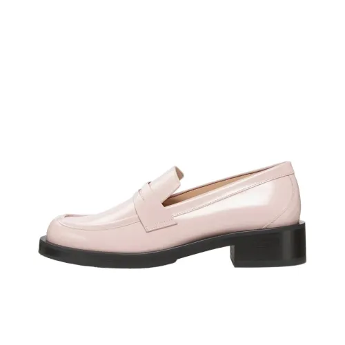 Stuart Weitzman SW Palmer Смелый Лоферы 4CM Женские Розовый