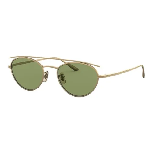 Oliver Peoples Aviator Солнцезащитные очки Мужские Золотые