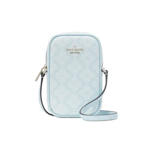 Kate Spade ПВХ Одно плечо Через плечо Чехол для телефона Женский Синий