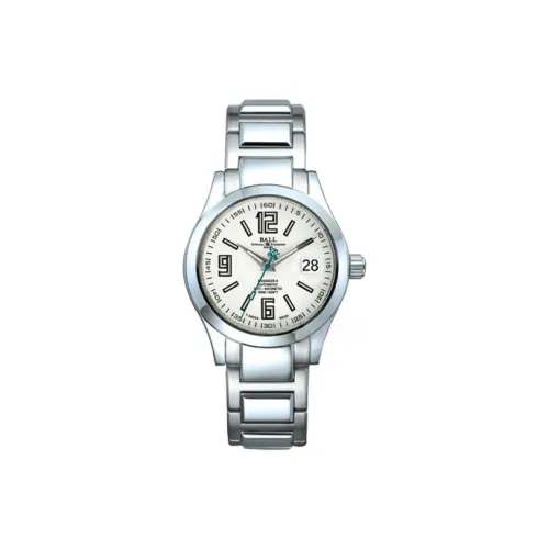 Шар Автоматический Механический Механизм Мужские Часы Часы 40 мм Белый Циферблат Корпус из Нержавеющей Стали Ремешок из Нержавеющей Стали