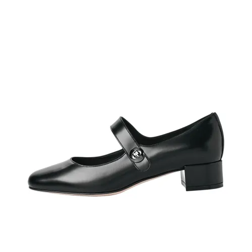 DIOR Туфли Мэри Джейн Черные Женские