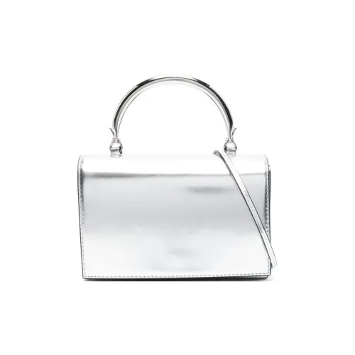 Staud Телячья кожа Сумка через плечо Сумка Women's Silver