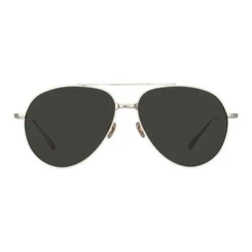 Linda Farrow Титан Авиатор Солнцезащитные очки Женские Серый