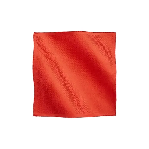 HERMES Шелковые шарфы Мужской Оранжевый