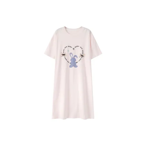 The Story Of The Flower Season Ночная сорочка Женская Светло-розовая