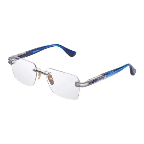 DITA Металл Квадратные Оправы для Очков Мужские Синие