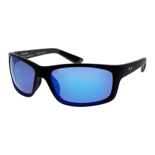 Maui Jim Ацетат Прямоугольные Солнцезащитные Очки Мужские Черные