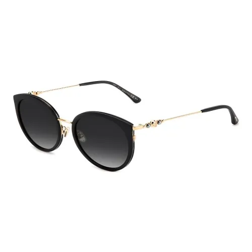 Jimmy Choo OVAL SUNGLASSES Женские Черный