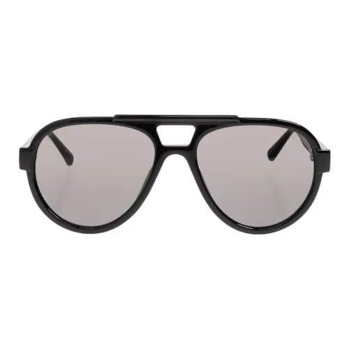Linda Farrow Ацетат Нейлон Aviator Солнцезащитные очки Унисекс Черный