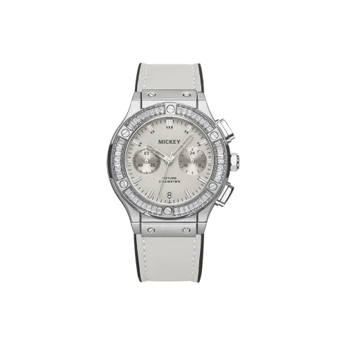 Disney Кварцевый механизм Женские Mickey Watch 40мм*40мм*12мм Серый